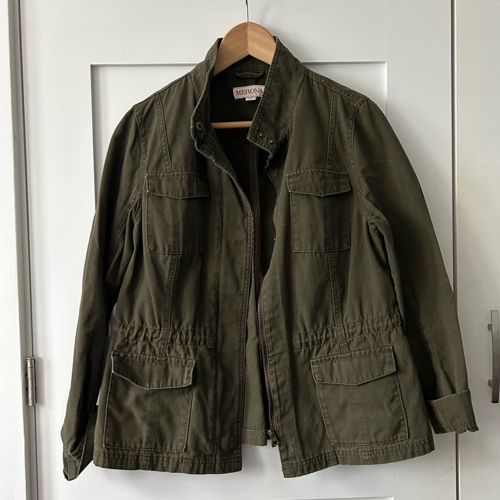 Merona jacket army green - M